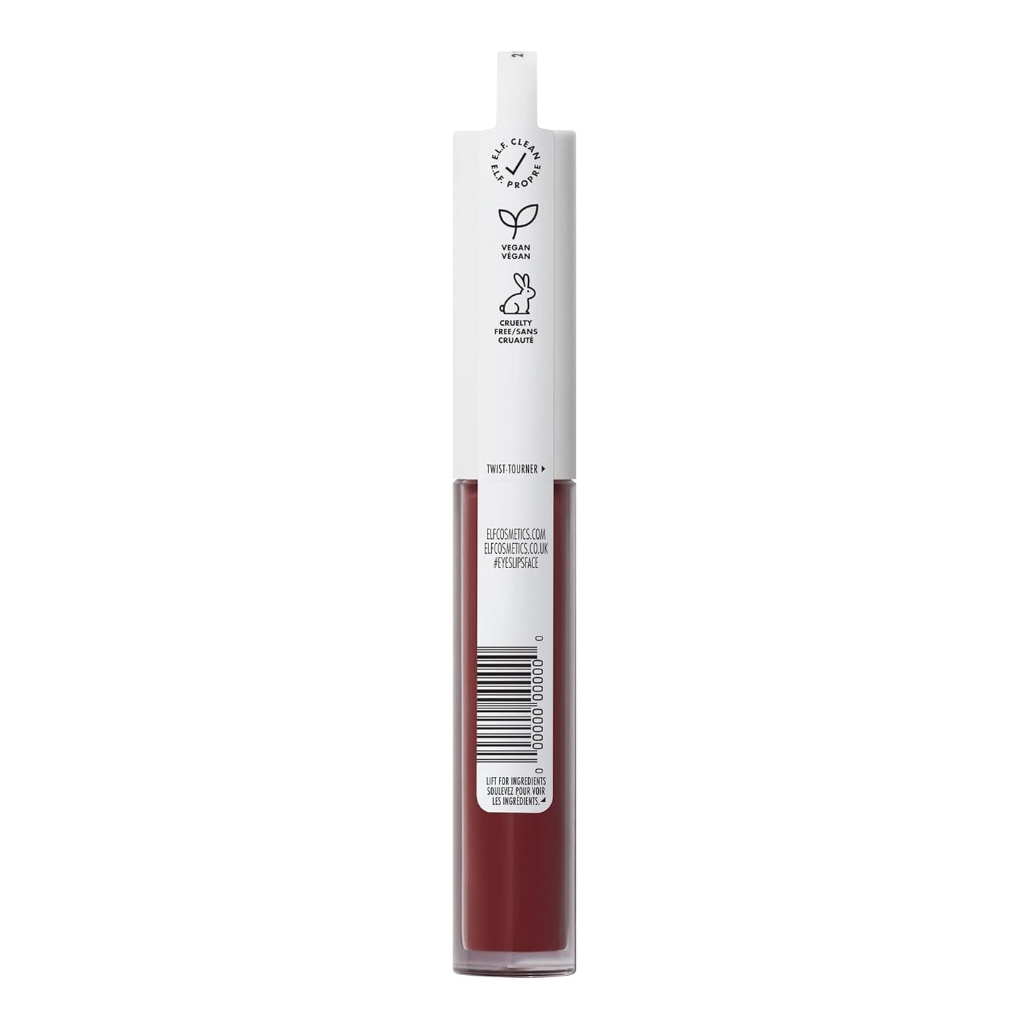e.l.f. Lip Lacquer, Nourishing, Non-Sticky Ultra-Shine Lip Gloss With Sheer Color, Infused With Vitamins A & E, Vegan & Cruelty-Free