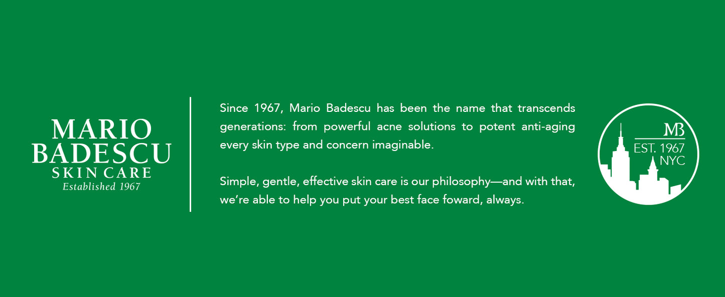 Mario Badescu Facial Spray with Aloe, Herbs and Rose Water for All Skin Types, Face Mist that Hydrates, Rejuvenates & Clarifies
