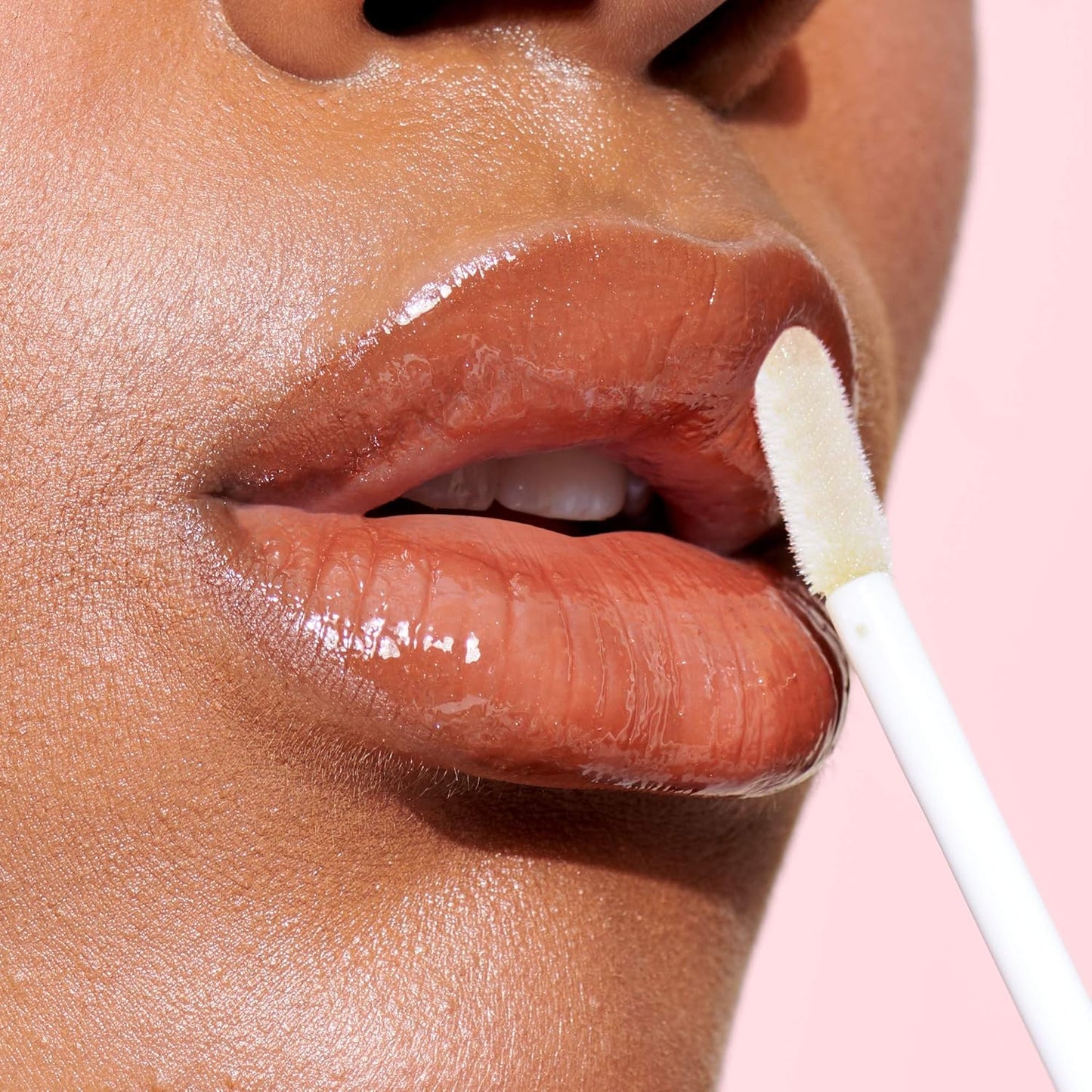 e.l.f. Lip Lacquer, Nourishing, Non-Sticky Ultra-Shine Lip Gloss With Sheer Color, Infused With Vitamins A & E, Vegan & Cruelty-Free