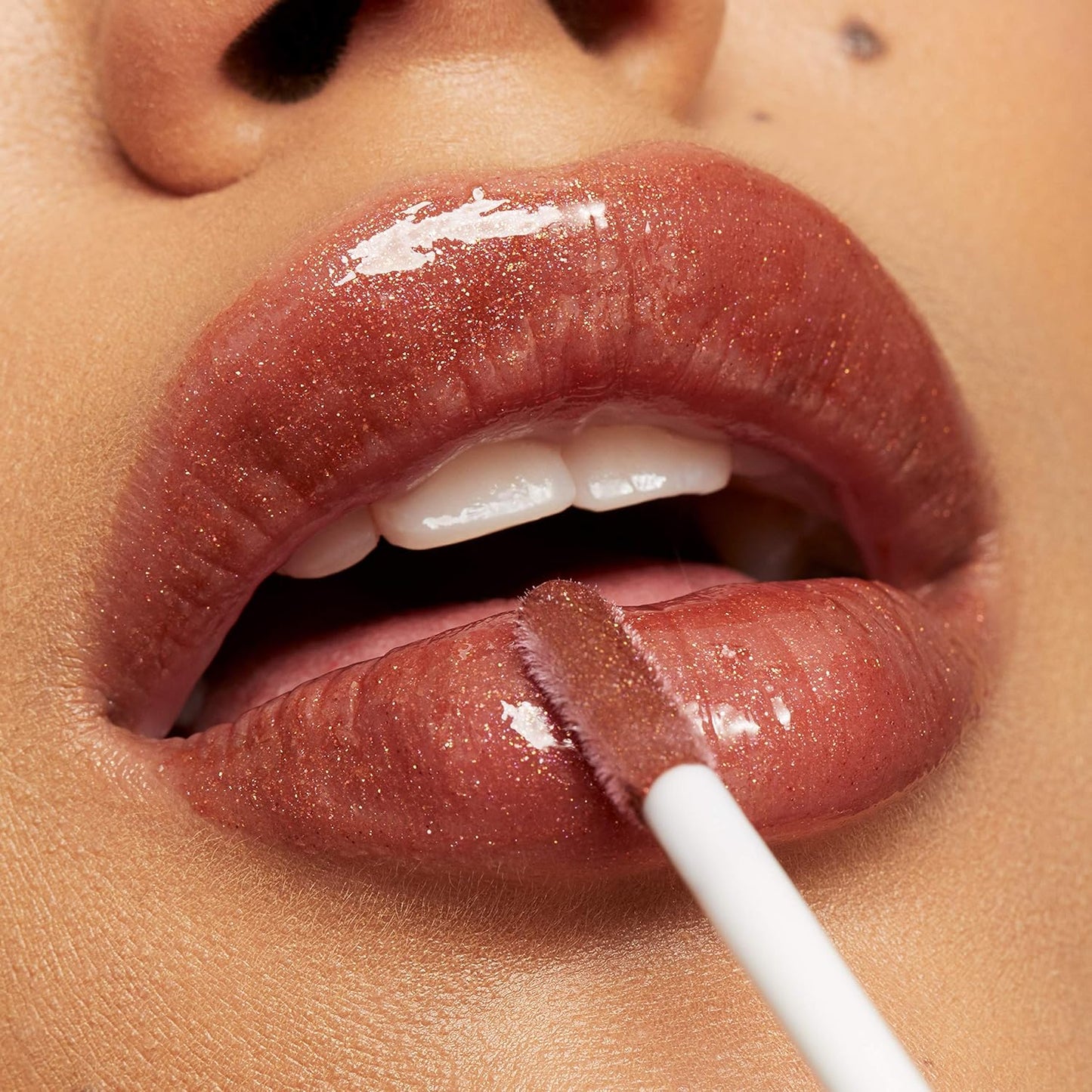 e.l.f. Lip Lacquer, Nourishing, Non-Sticky Ultra-Shine Lip Gloss With Sheer Color, Infused With Vitamins A & E, Vegan & Cruelty-Free
