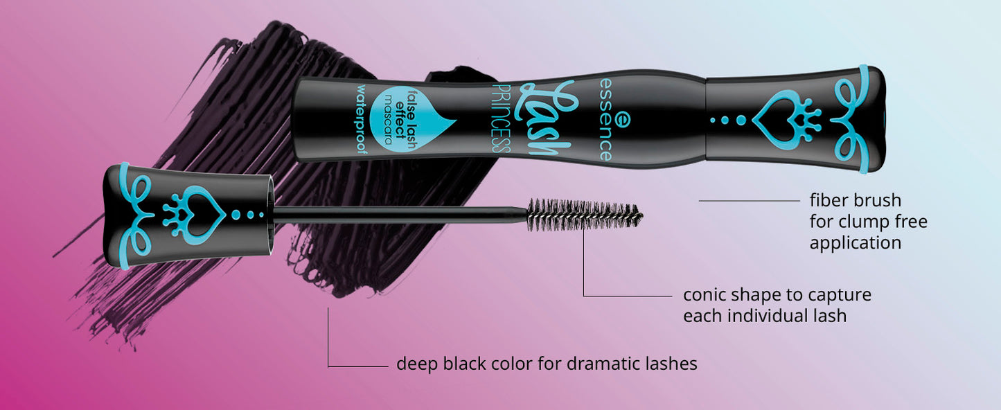 essence | Lash Princess False Lash Waterproof Mascara | Vegan & Cruelty Free | For Length & Volume