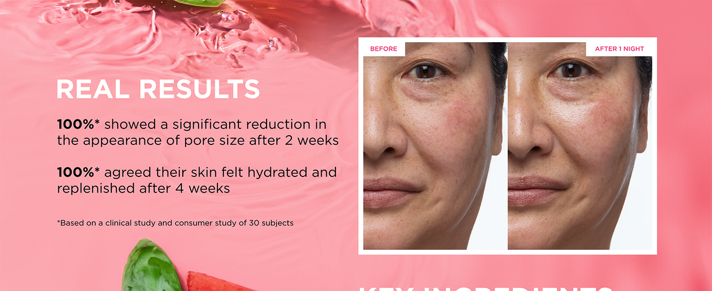 Glow Recipe PHA + BHA Face Toner - Korean Skin Care Toner, Pore Minimizer & Facial Exfoliator for Glass Skin - Tightening & Hydrating Skincare with Hyaluronic Acid & Watermelon (40ml)