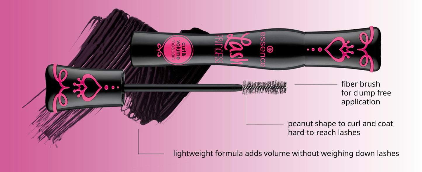 essence | Lash Princess Curl & Volume Mascara | Vegan & Cruelty Free