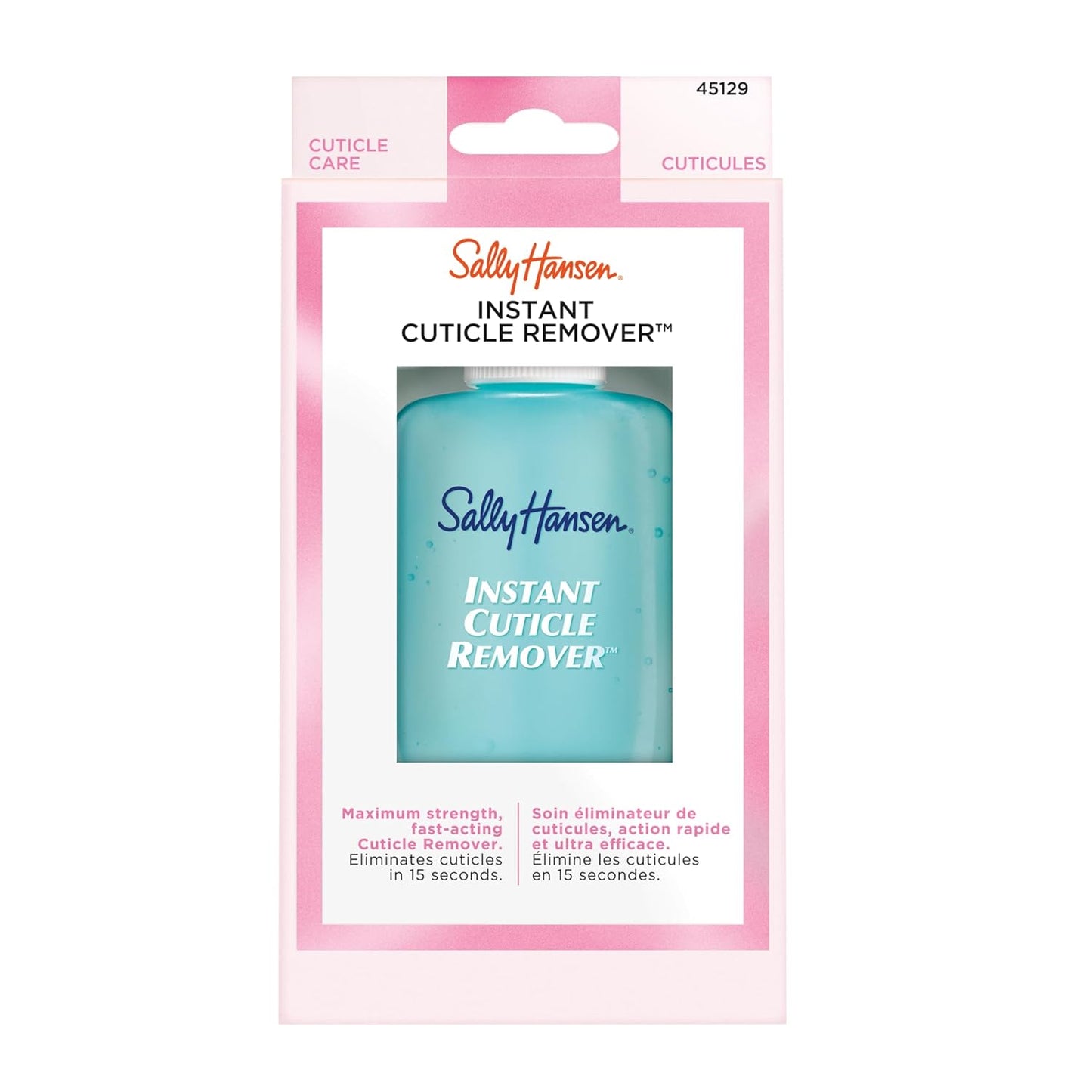 Sally Hansen Instant Cuticle Remover™, Nail Treatment, Fast Drying, Contains Aloe and Chamomile